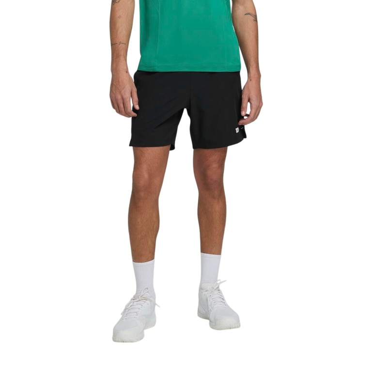 Wilson spodenki tenisowe Team krótkie czarne męskie